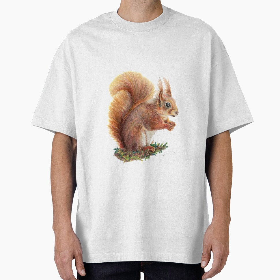 Red Squirrel by oneillanimalart T-Shirts, Hoodie, Sweatshirt | BlankRebels.com (Image 1)