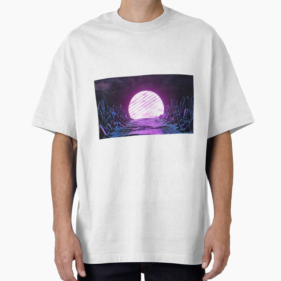 Retrowave Vaporwave Sun by Bien Design T-Shirts, Hoodie, Sweatshirt | BlankRebels.com (Image 1)