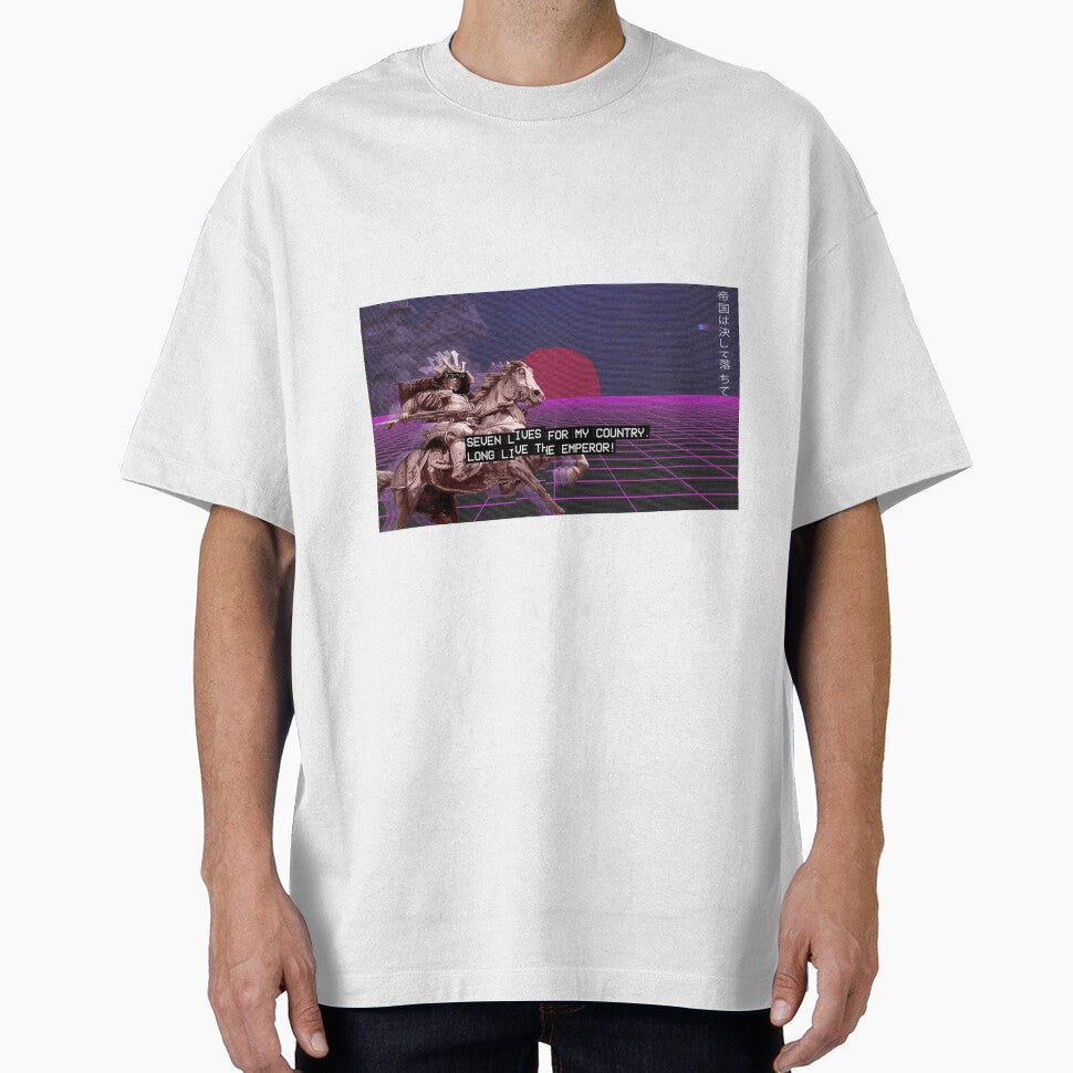 Vaporwave Samurai by Bien Design T-Shirts, Hoodie, Sweatshirt | BlankRebels.com (Image 1)