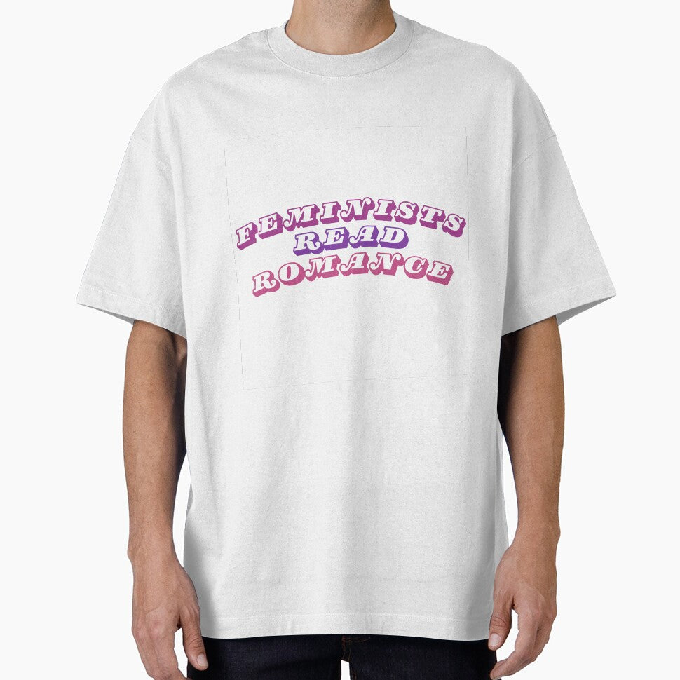 Feminists Read Romance - Square by logicandcrazy T-Shirts, Hoodie, Sweatshirt | BlankRebels.com (Image 1)