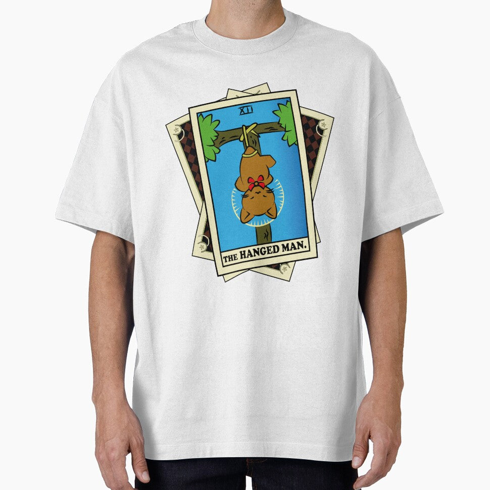 TAROT CARDS DECK | THE HANGED MAN. | FORTUNE CAT by FalconLifeStore T-Shirts, Hoodie, Sweatshirt | BlankRebels.com (Image 1)
