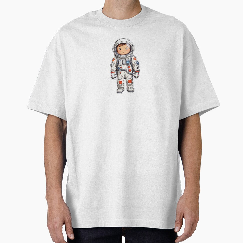 Funny Friendly Cartoon Astronaut by cArtToonShop T-Shirts, Hoodie, Sweatshirt | BlankRebels.com (Image 1)