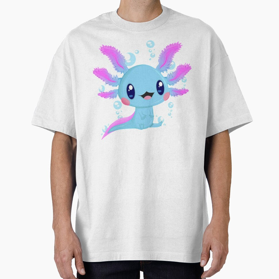 cute axolotl by starshop ⭐⭐⭐⭐⭐ T-Shirts, Hoodie, Sweatshirt | BlankRebels.com (Image 1)