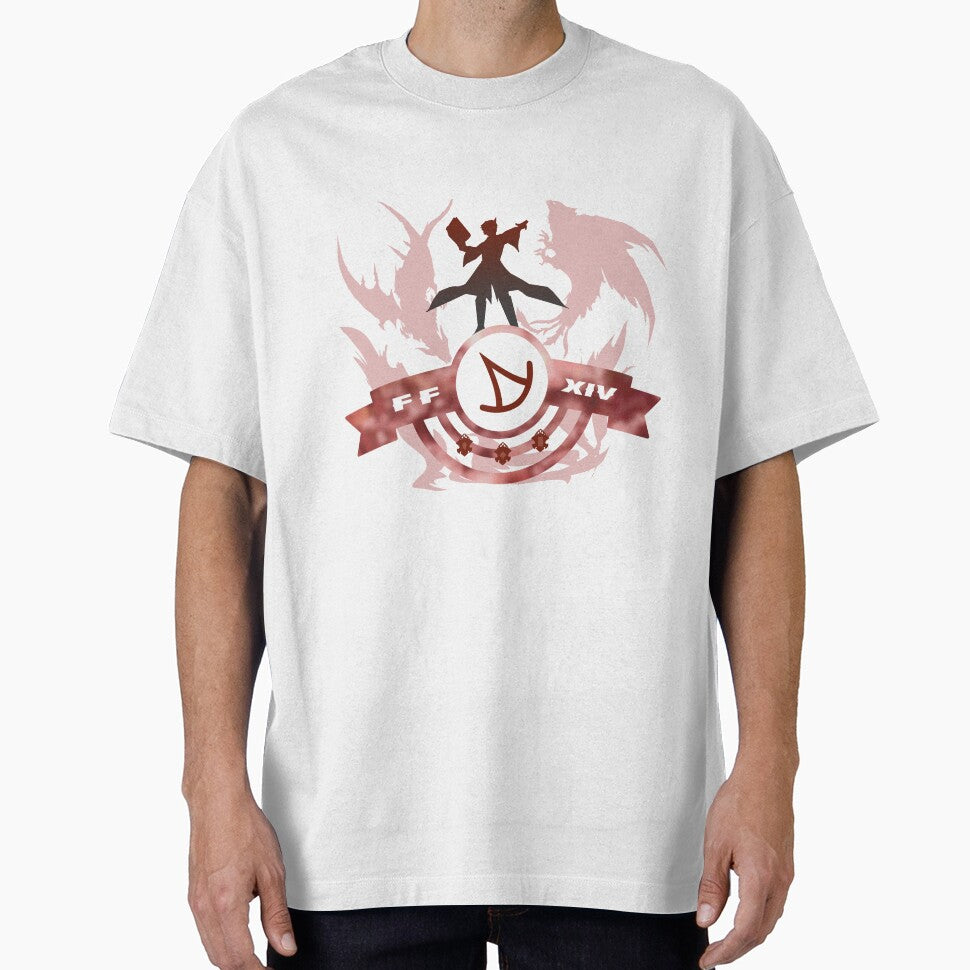 FFXIV Summoner - Deathflare (Red & Grey) by Hyulia
