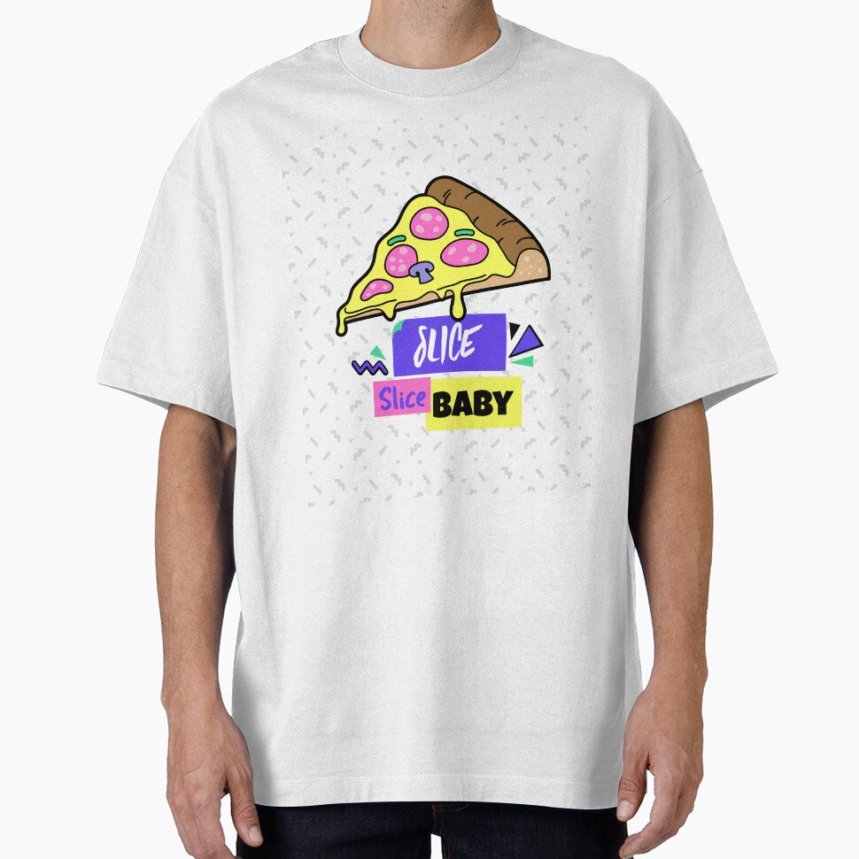 Slice, Slice, Baby Pizza Tee by Future Past Co. Hoodie, Sweatshirt | BlankRebels.com (Image 1)