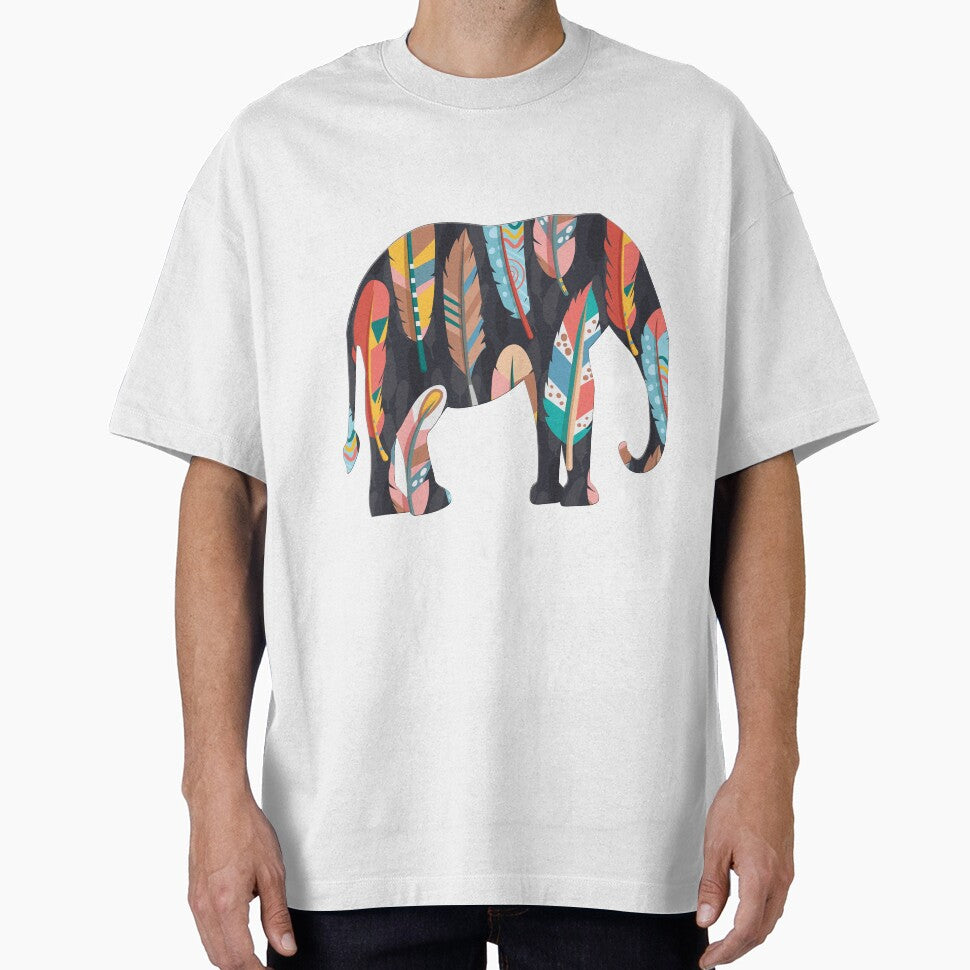 Boho Elephant Feathers by koshea23 T-Shirts, Hoodie, Sweatshirt | BlankRebels.com (Image 1)