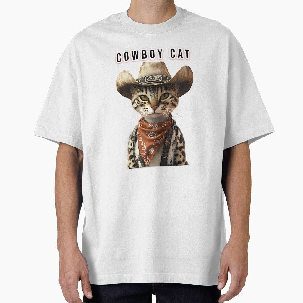 Cowboy Cat by Suwit Thiamtanong T-Shirts, Hoodie, Sweatshirt | BlankRebels.com (Image 1)