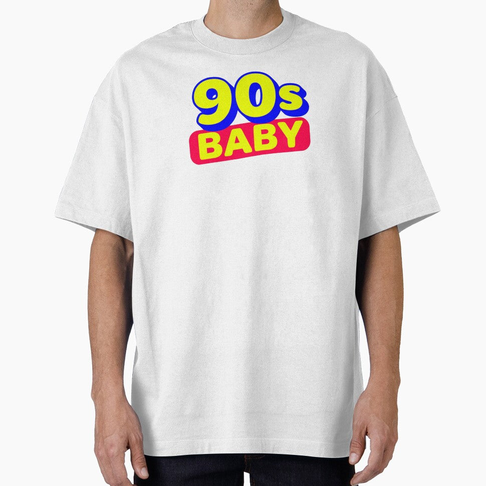 90s Baby Retro Vibes Bold Color Throwback Design Merch Icon! by CDsTees T-Shirts, Hoodie, Sweatshirt (Image 1)