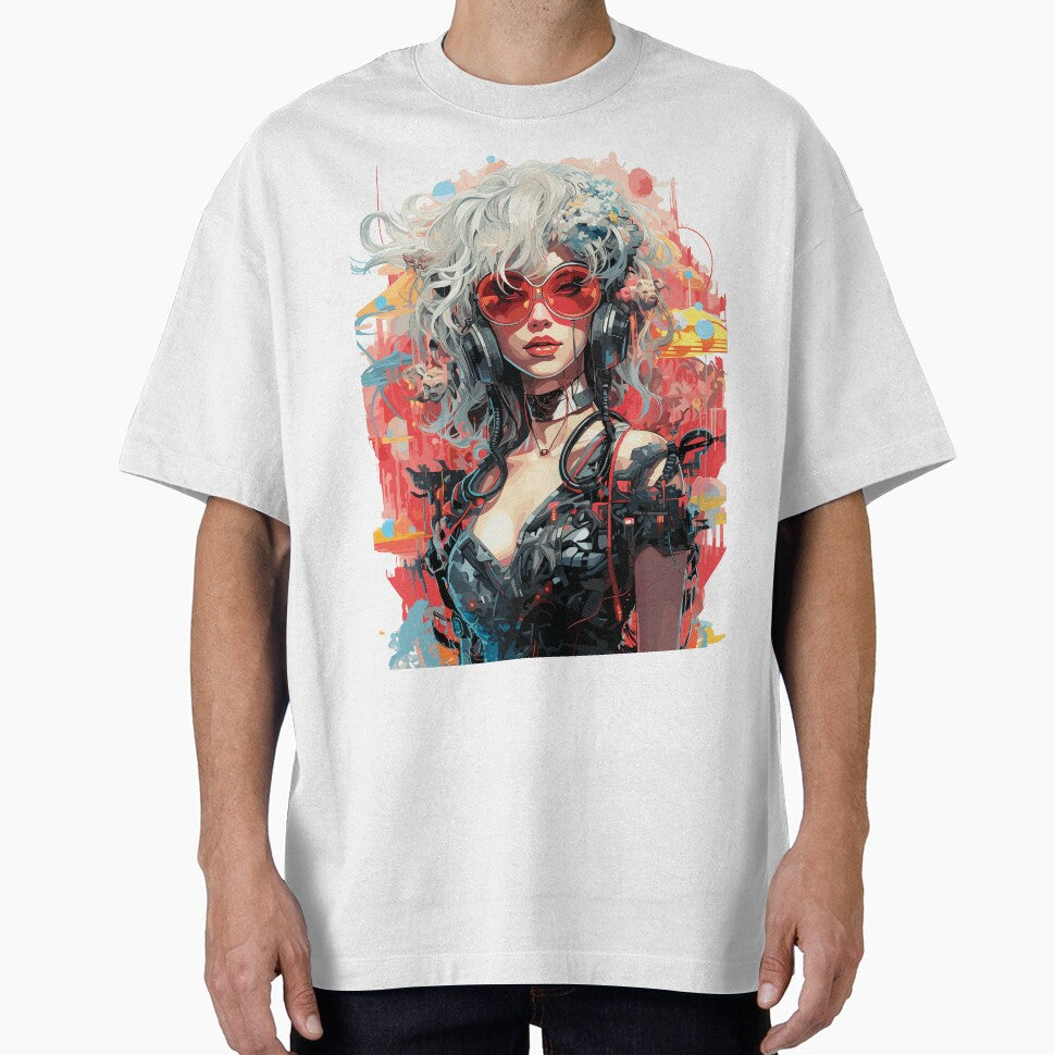 Cyberpunk Girl #1 T-Shirts, Hoodie, Sweatshirt