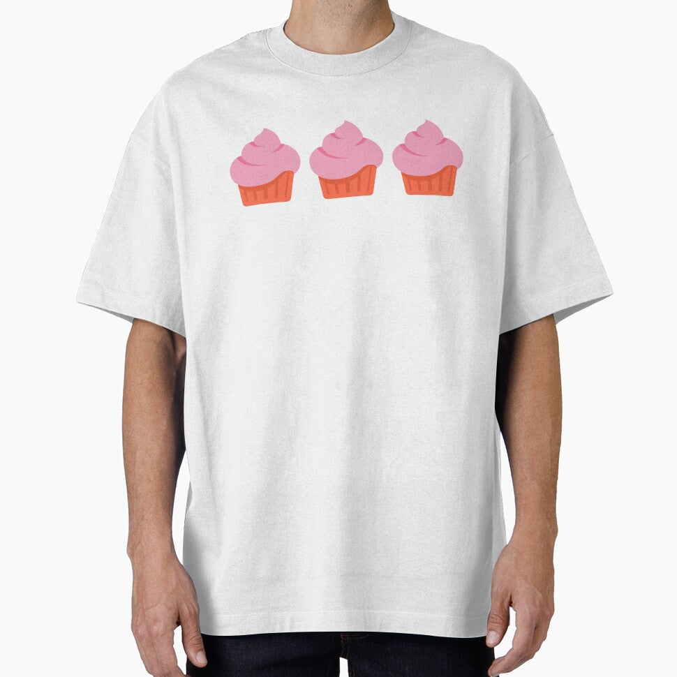 Three Cupcakes ~ Foodie Hangry Food by StrangeStreet T-Shirts, Hoodie, Sweatshirt | BlankRebels.com (Image 1)