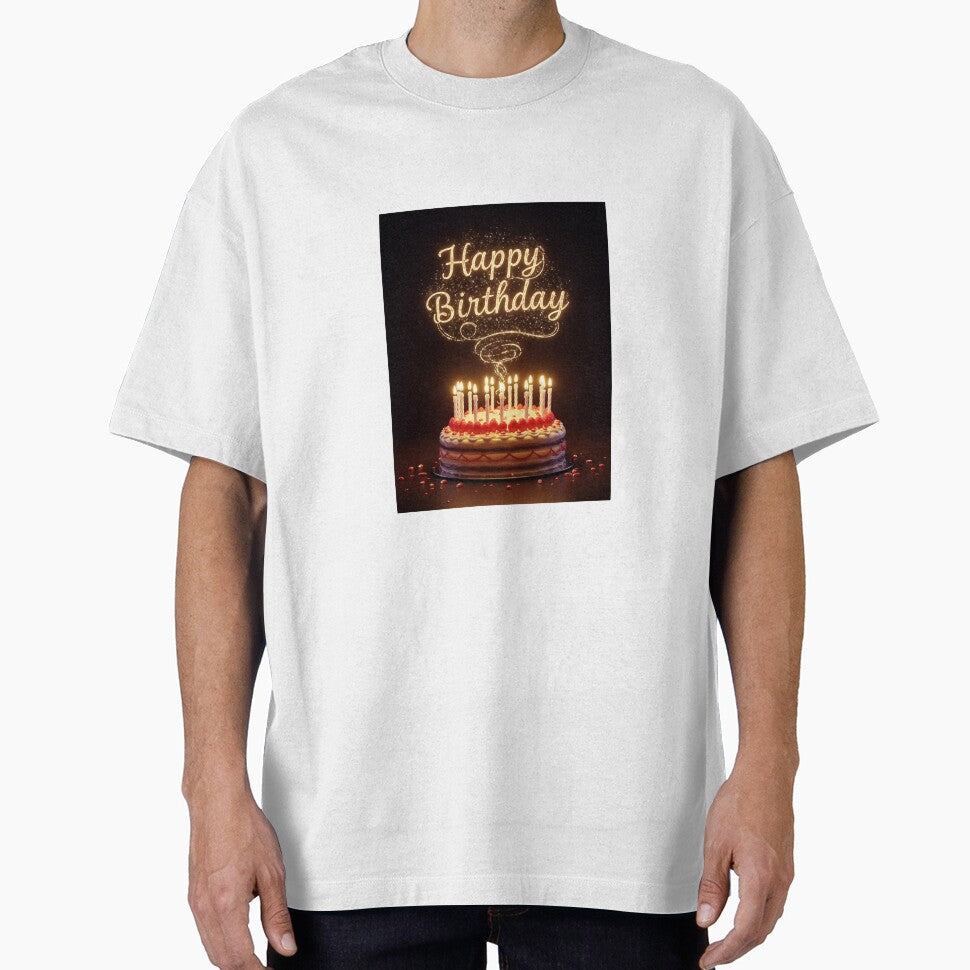 Magical Candlelight Birthday Collection – Perfect Birthday Merch for All Ages by SmartyWonders T-Shirts,... (Image 1)