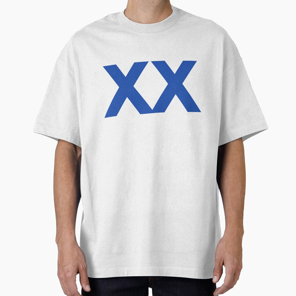 XXC typography in blue by Liana Winslow T-Shirts, Hoodie, Sweatshirt | BlankRebels.com (Image 1)