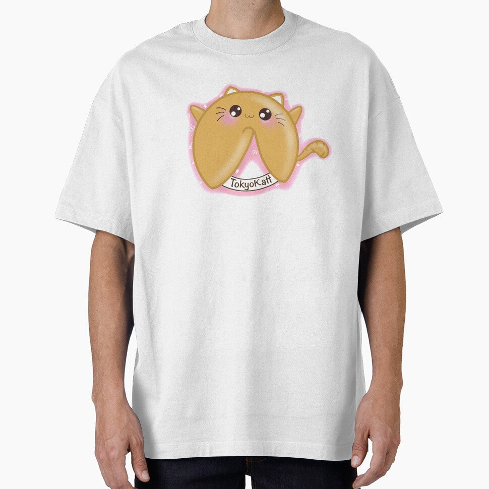 Kawaii Cat Fortune Cookie by Becky Tuffin T-Shirts, Hoodie, Sweatshirt | BlankRebels.com (Image 1)