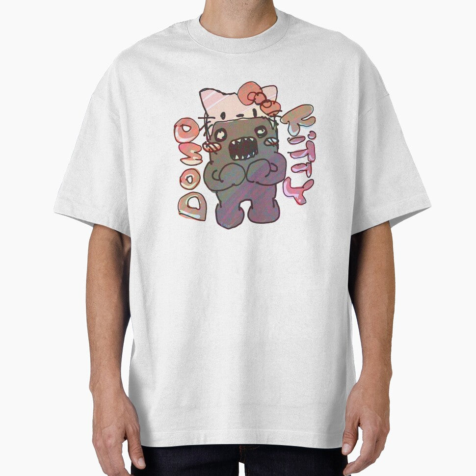 Glitter Domo Kitty by ct1z T-Shirts, Hoodie, Sweatshirt | BlankRebels.com (Image 1)