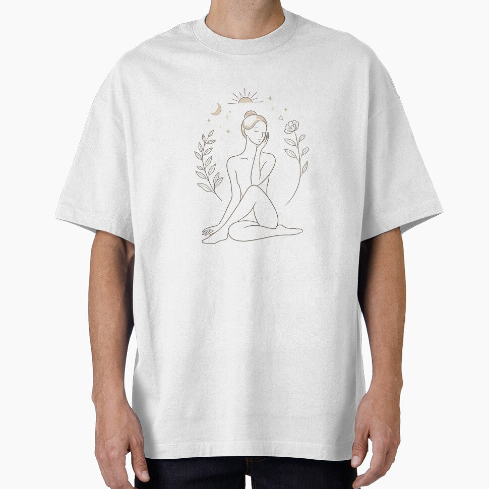 Minimal self care line Art by MRDesignStudio T-Shirts, Hoodie, Sweatshirt | BlankRebels.com (Image 1)