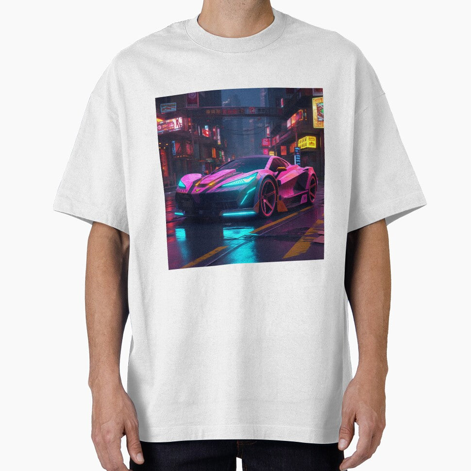 Cyberpunk Corvette 4 by santhiWalken T-Shirts, Hoodie, Sweatshirt | BlankRebels.com (Image 1)