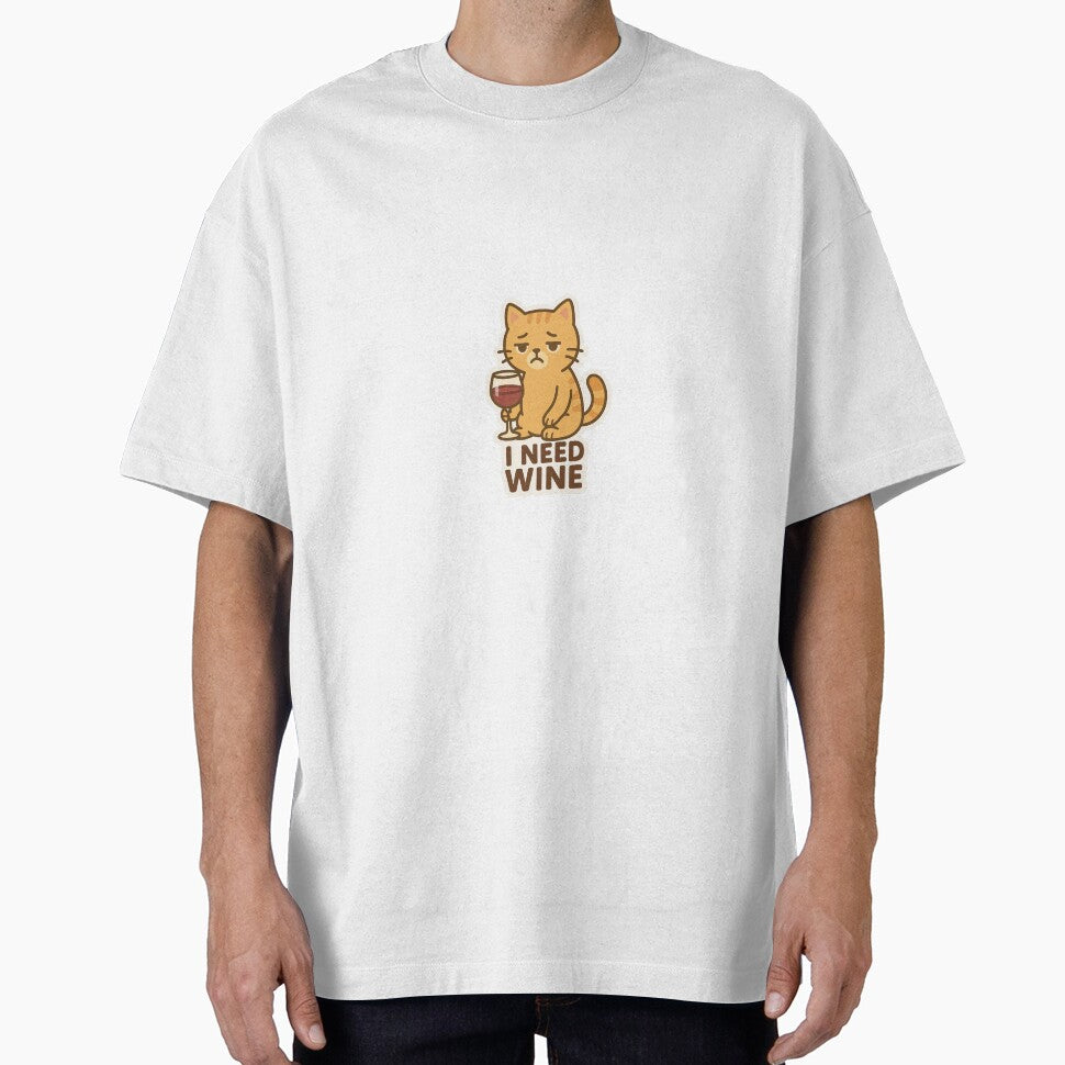 I need wine cat by ImageFields T-Shirts, Hoodie, Sweatshirt | BlankRebels.com (Image 1)