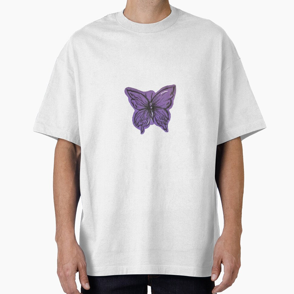purple butterfly by sydney yelton T-Shirts, Hoodie, Sweatshirt | BlankRebels.com (Image 1)