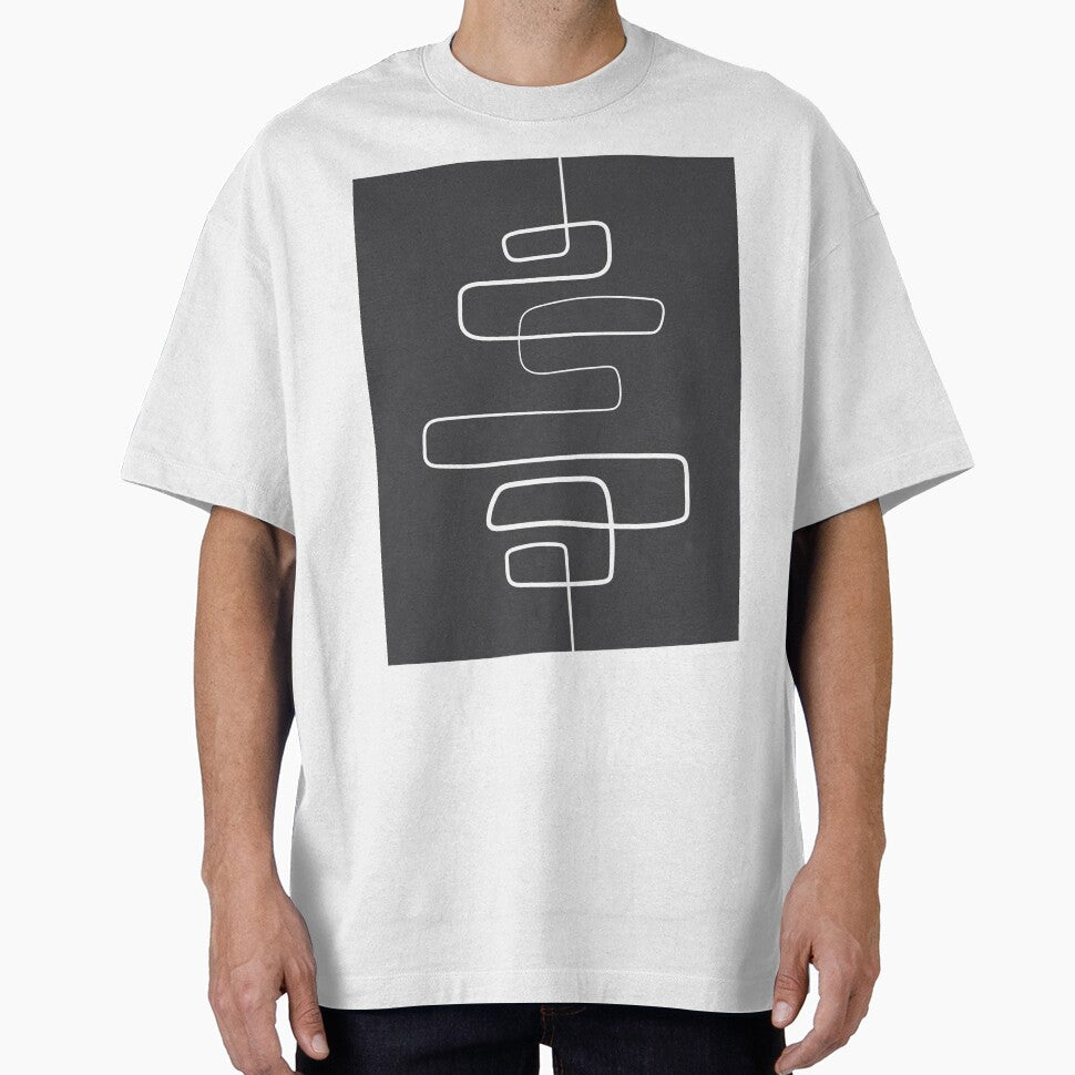 Minimalist Abstract Line Art 01-01 by PAPER MOON art & design T-Shirts, Hoodie, Sweatshirt | BlankRebels.com (Image 1)