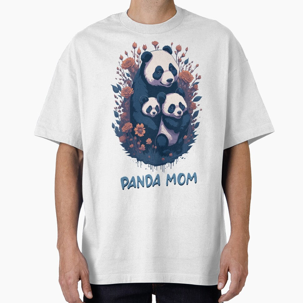 Panda Mom - Mothers Day Special by thrillquest T-Shirts, Hoodie, Sweatshirt | BlankRebels.com (Image 1)