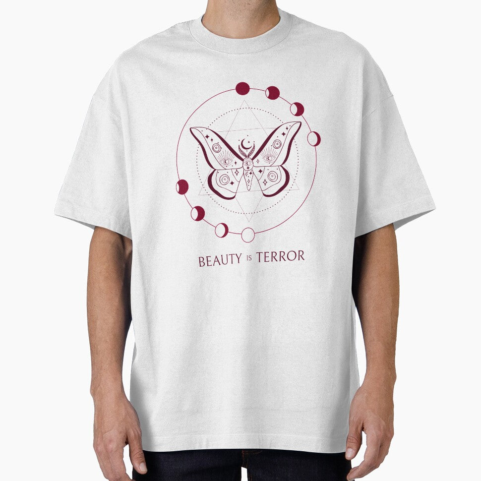 Beauty Is Terror (Red) by AcademiaCollege T-Shirts, Hoodie, Sweatshirt | BlankRebels.com (Image 1)