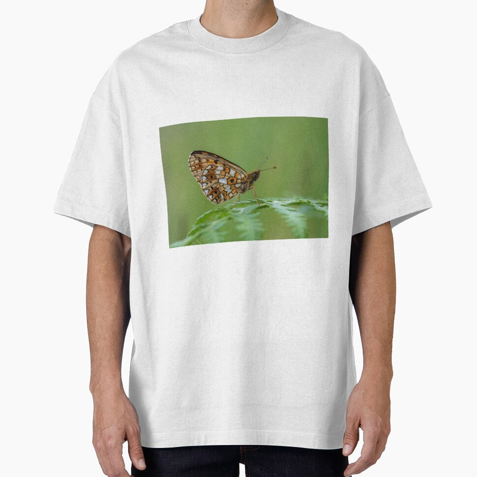 Small Pearl Bordered fritillary butterfly by wildlifephoto T-Shirts, Hoodie, Sweatshirt | BlankRebels.com (Image 1)