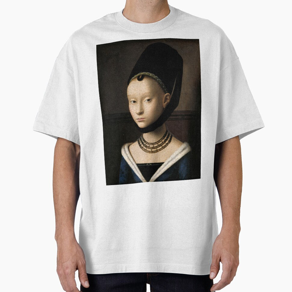 Petrus Christus - Portrait of a Young Woman by elinaarbidane T-Shirts, Hoodie, Sweatshirt | BlankRebels.com (Image 1)