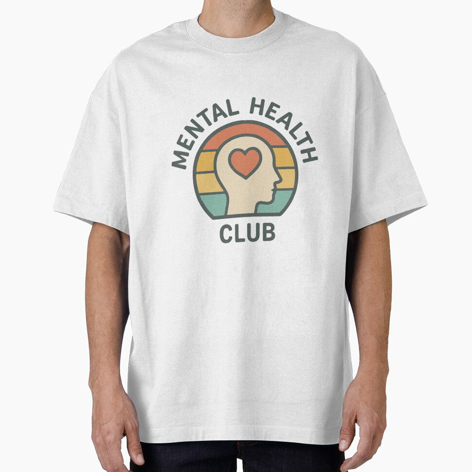 Mental Health Club – Retro Pastel Badge by Octowings T-Shirts, Hoodie, Sweatshirt | BlankRebels.com (Image 1)