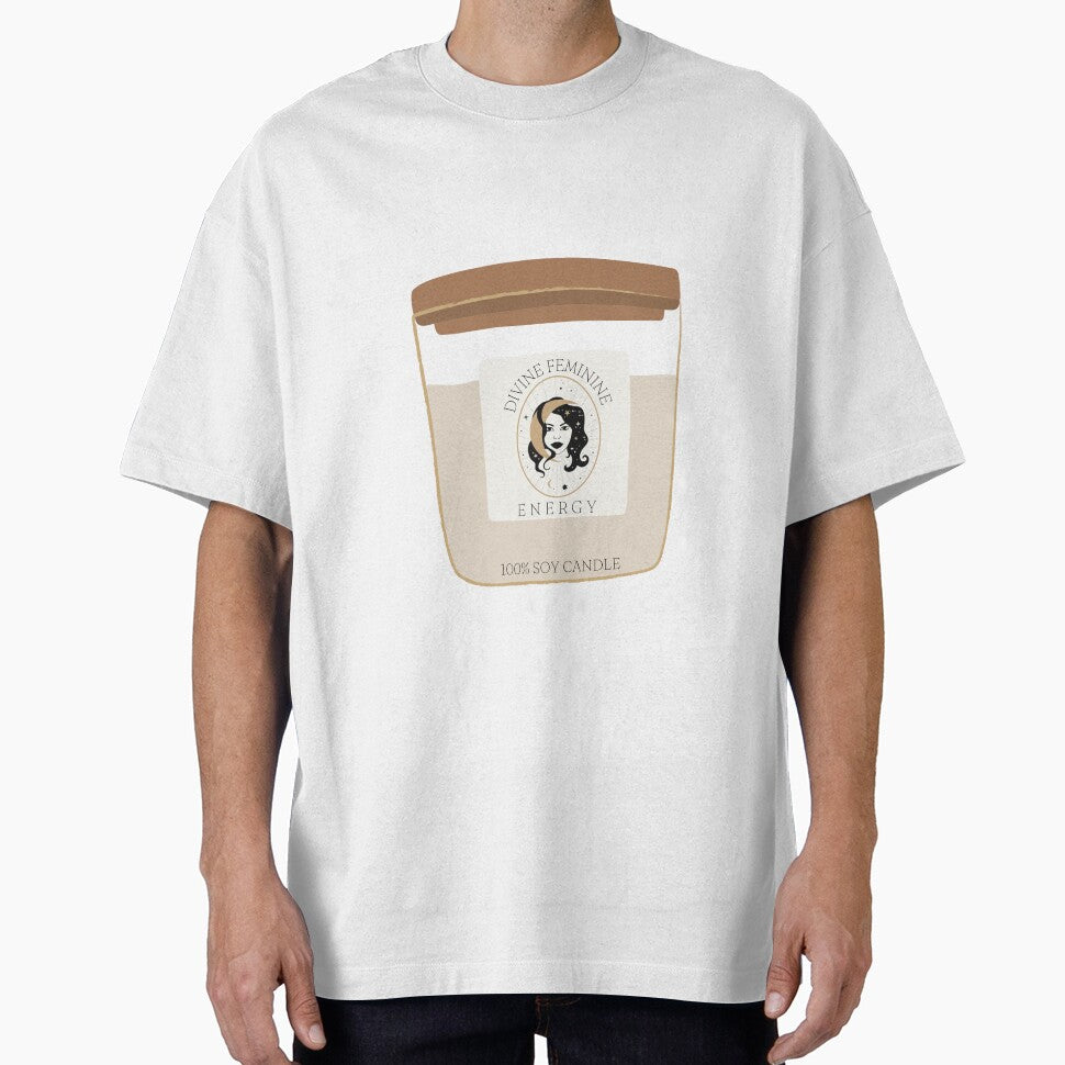 Divine Feminine Energy (Candle) by Moss and Myth T-Shirts, Hoodie, Sweatshirt | BlankRebels.com (Image 1)