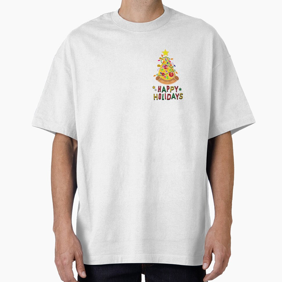 Christmas Pizza Tree Happy Holidays by Cauteteesnyc T-Shirts, Hoodie, Sweatshirt | BlankRebels.com (Image 1)