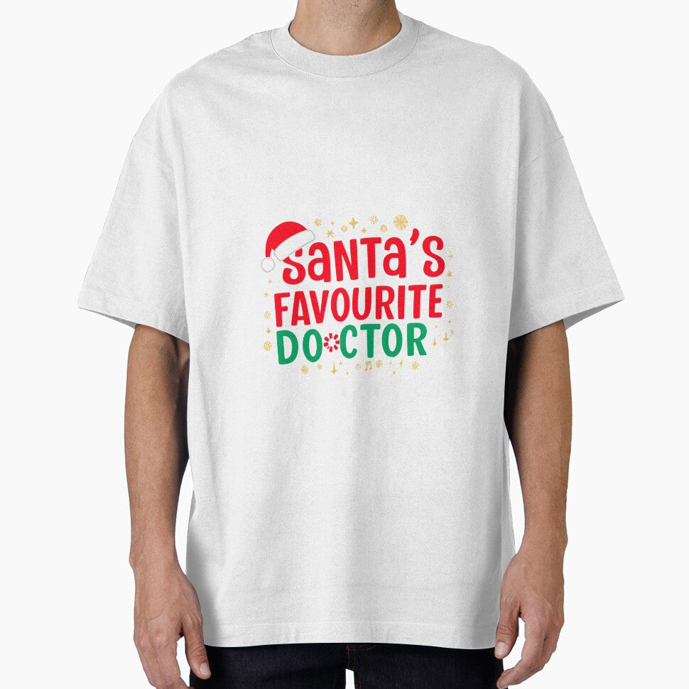 Santa’s Favourite Doctor – Cute Christmas Medical Holiday Design by Graphic Therapist T-Shirts, Hoodie, Sweatshirt (Image 1)