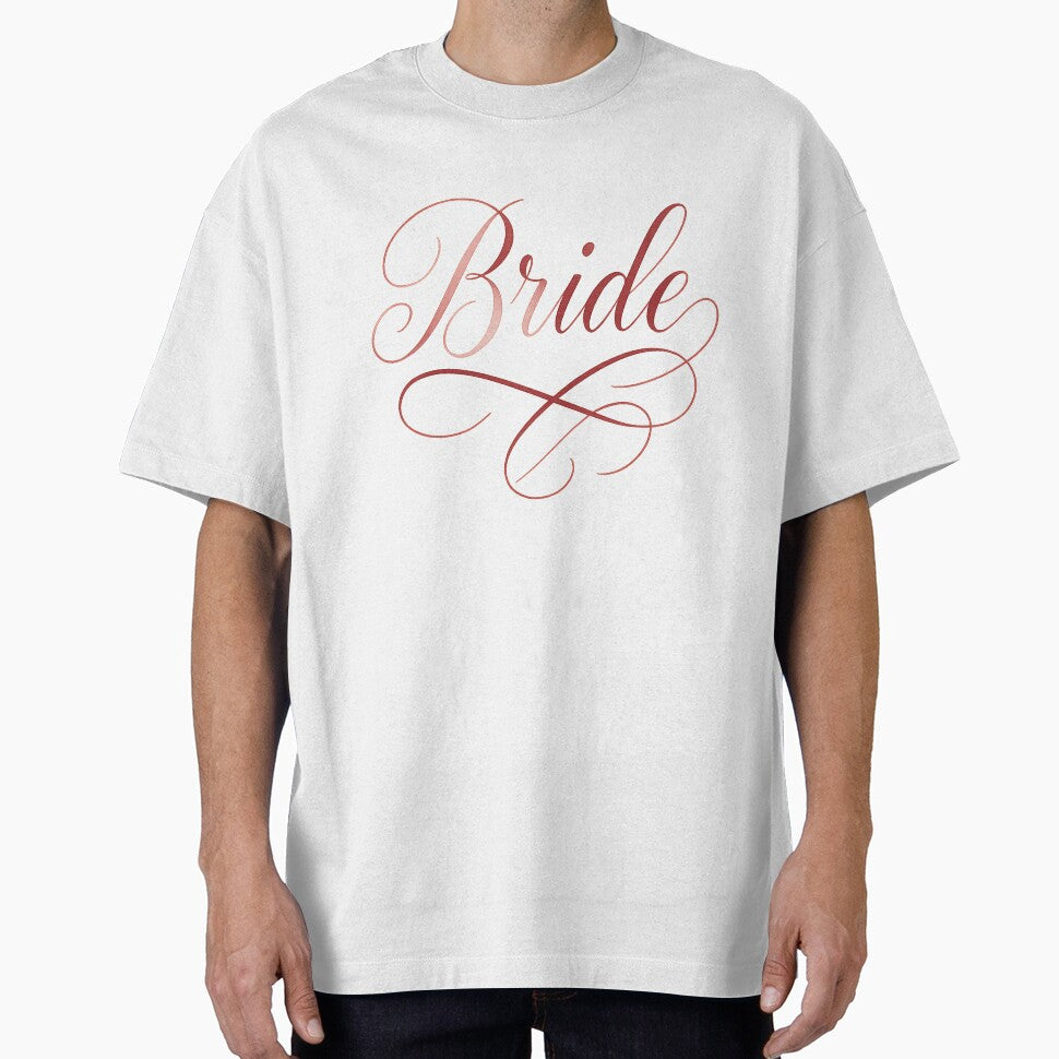 Elegant Bride T-Shirt Wedding Party Design by MoodMammal Hoodie, Sweatshirt | BlankRebels.com (Image 1)
