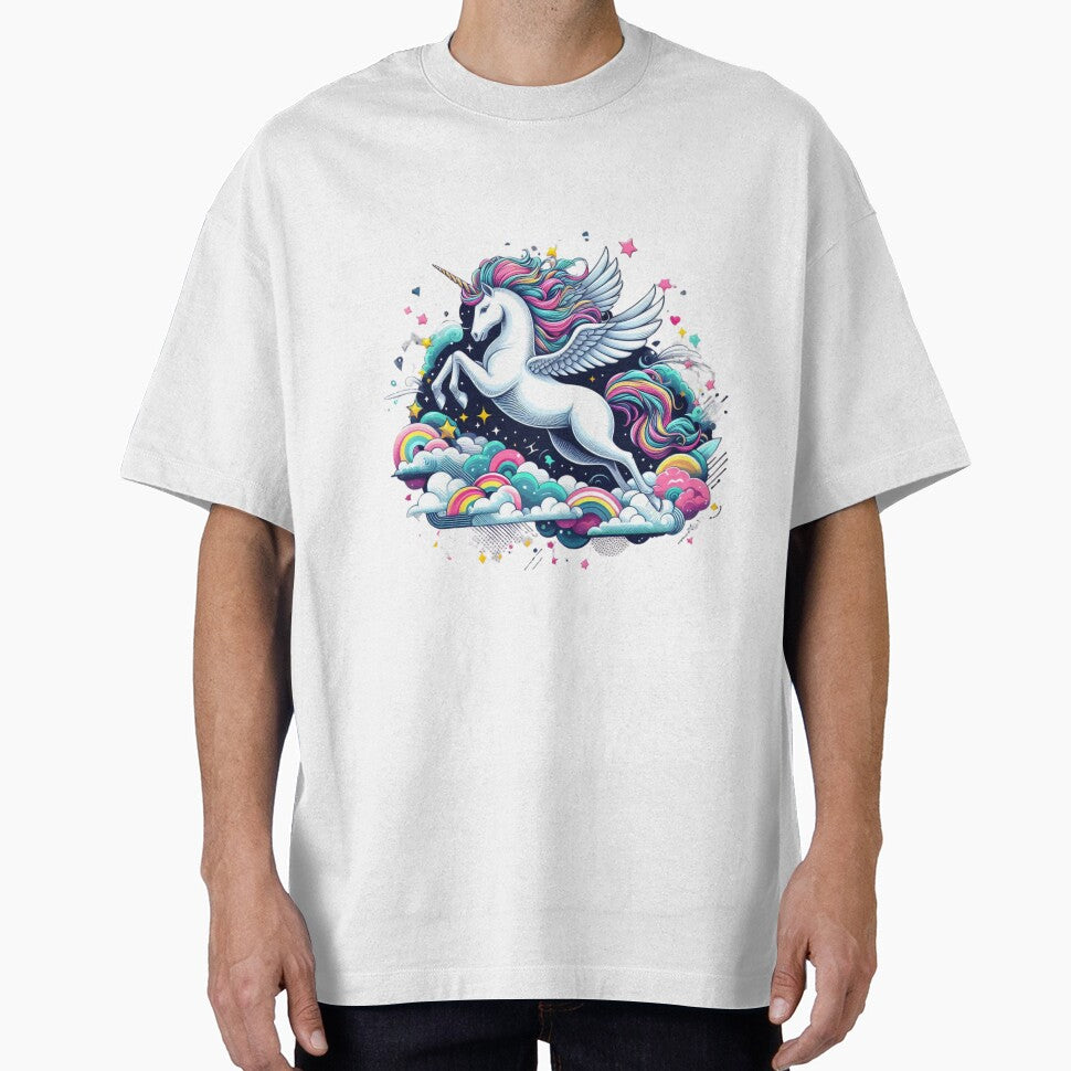 Unicorn lover : Flying unicorn by DigitalPrintsByEcho T-Shirts, Hoodie, Sweatshirt | BlankRebels.com (Image 1)