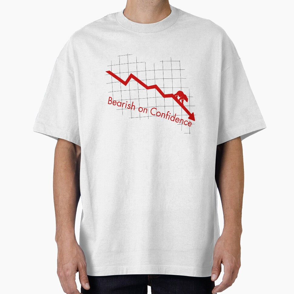 Bearish on Confidence – Stock Market Humor Design by EmkorDesigner T-Shirts, Hoodie, Sweatshirt | BlankRebels.com (Image 1)