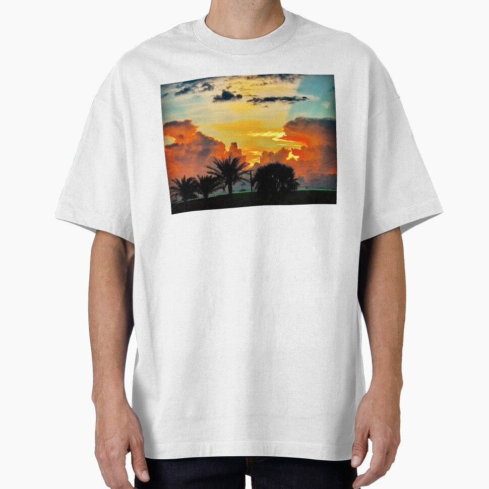 Cocoa Beach Sunset 2 by ROSENDE ART HOUSE T-Shirts, Hoodie, Sweatshirt | BlankRebels.com (Image 1)