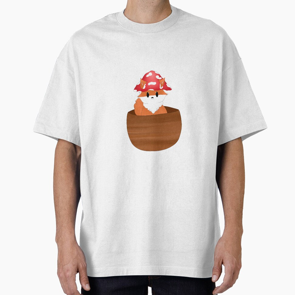 Mushroom Fox by Kleopy T-Shirts, Hoodie, Sweatshirt | BlankRebels.com (Image 1)