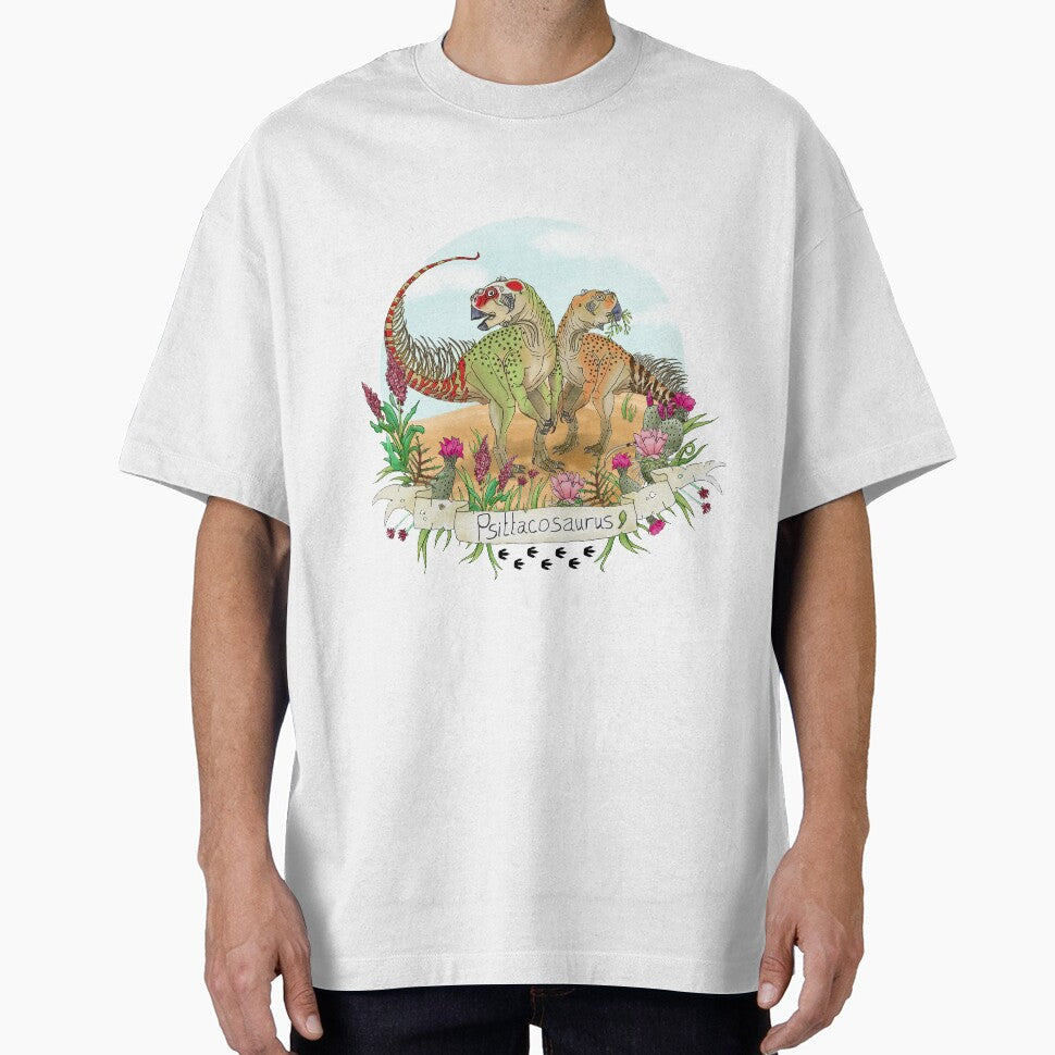 Psittacosaurus 'Dinos You Never Knew About' by LukeMartinsArt T-Shirts, Hoodie, Sweatshirt | BlankRebels.com (Image 1)