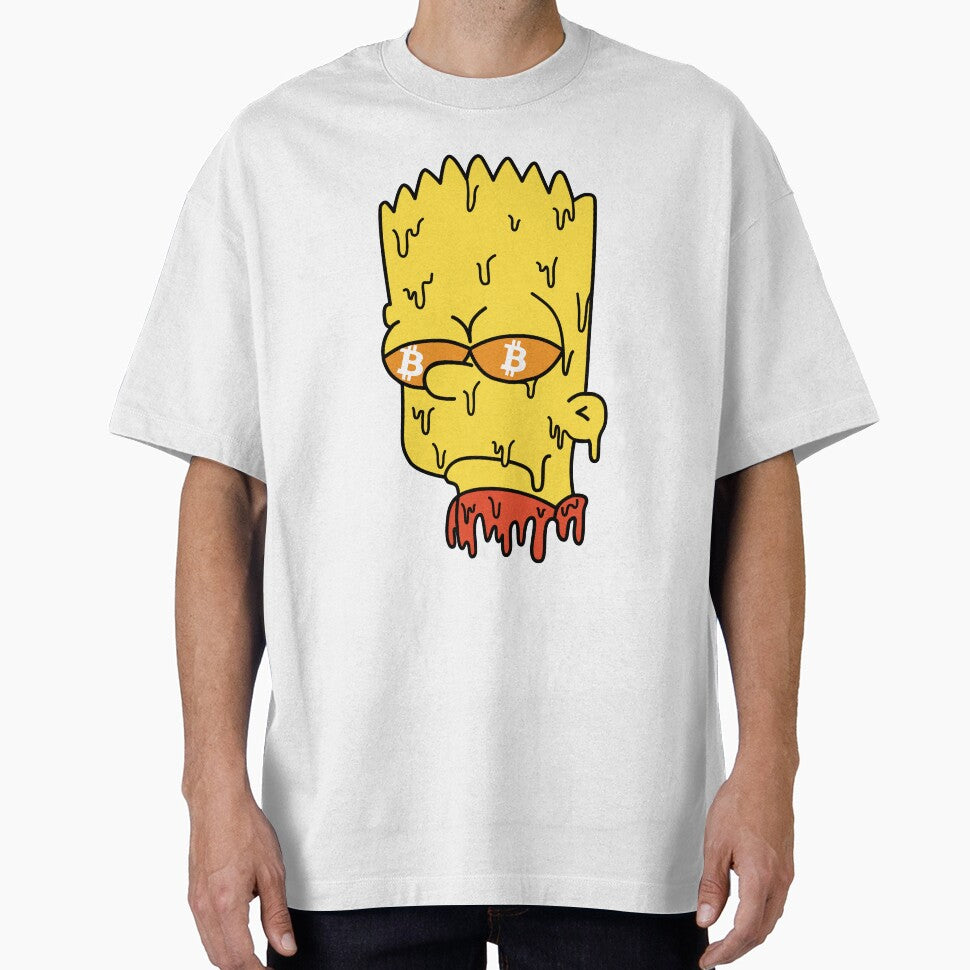 Orange Pilled Bart by KatelynMitalski T-Shirts, Hoodie, Sweatshirt | BlankRebels.com (Image 1)