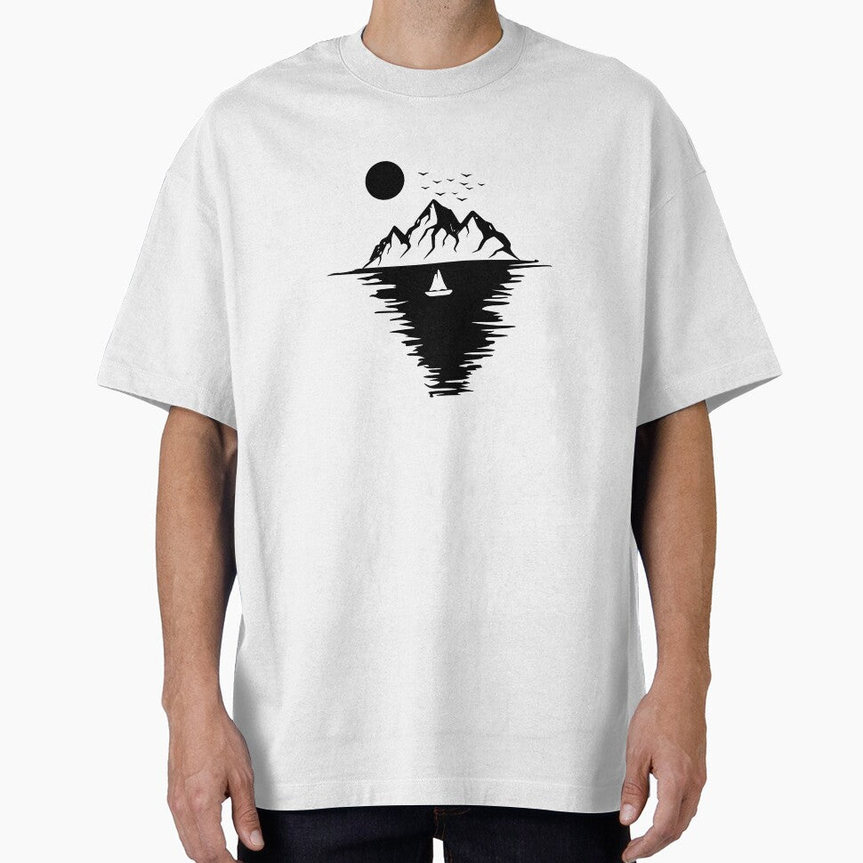 Mountain and Ocean by shellnot T-Shirts, Hoodie, Sweatshirt | BlankRebels.com (Image 1)