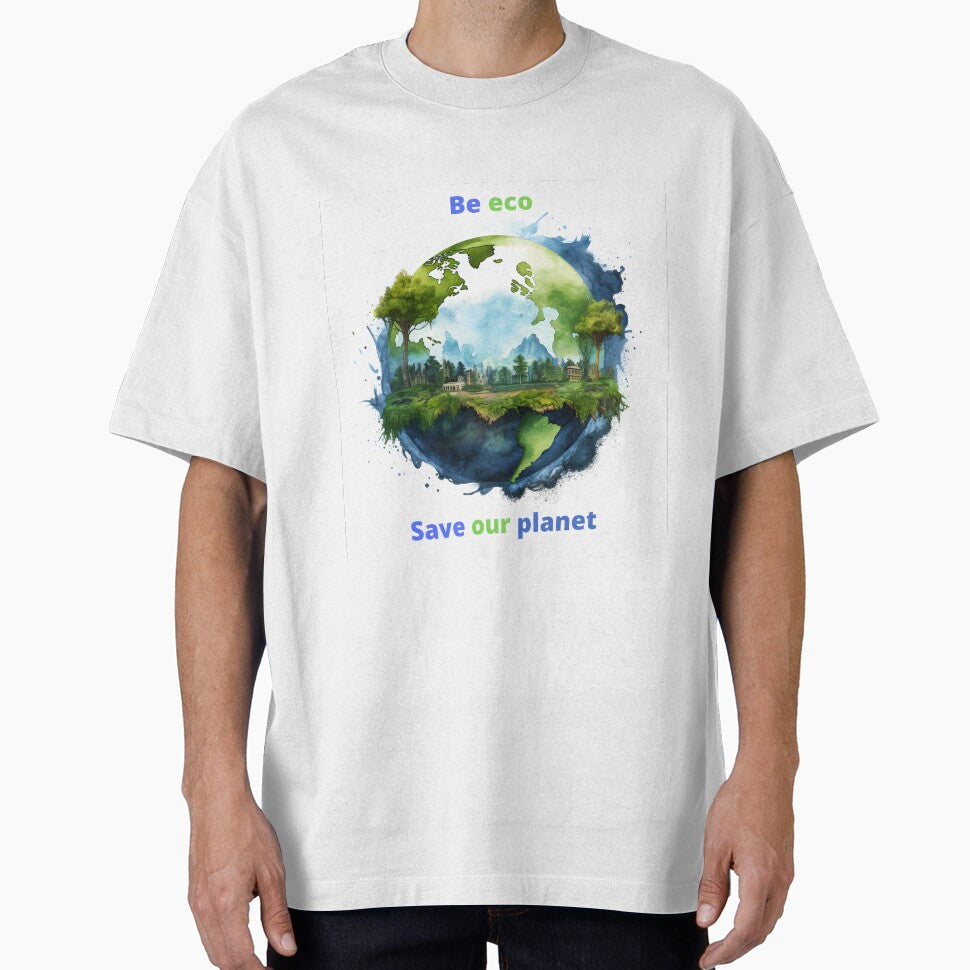Be green, save our planet by grebie T-Shirts, Hoodie, Sweatshirt | BlankRebels.com (Image 1)