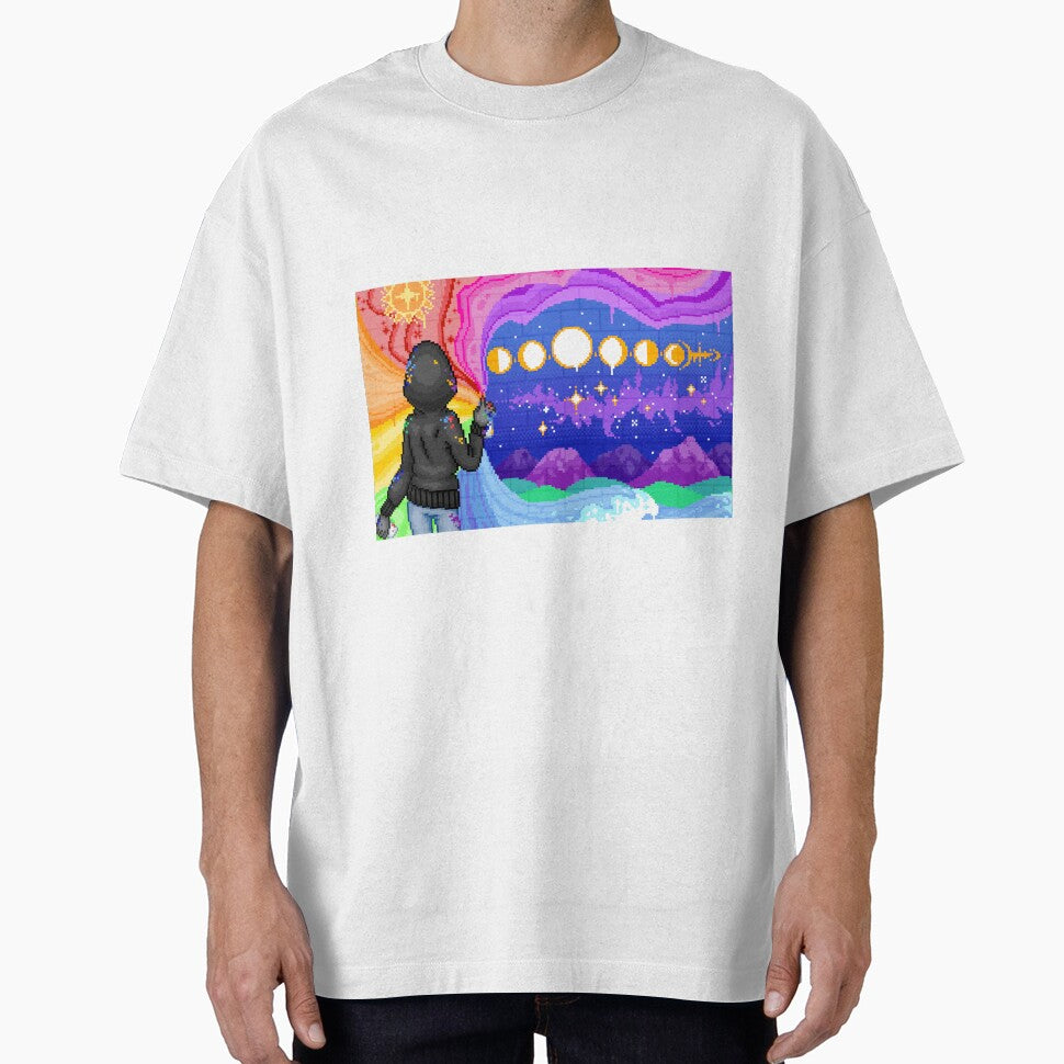 Pixel Rainbow Graffiti by MetallicWings15 T-Shirts, Hoodie, Sweatshirt | BlankRebels.com (Image 1)