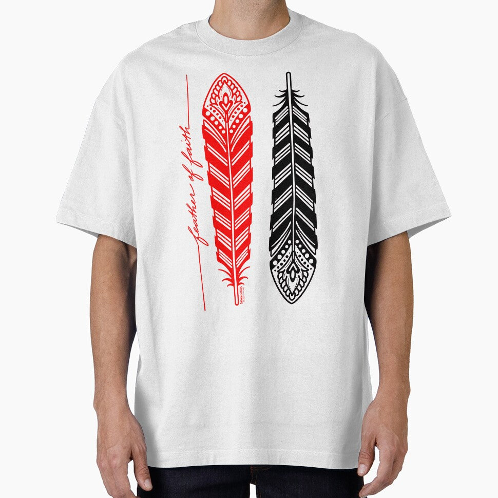 Feather Of Faith by MetroInk T-Shirts, Hoodie, Sweatshirt | BlankRebels.com (Image 1)