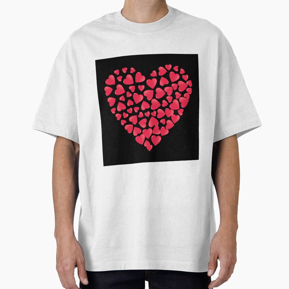 Red hearted heart by sheelashop T-Shirts, Hoodie, Sweatshirt | BlankRebels.com (Image 1)