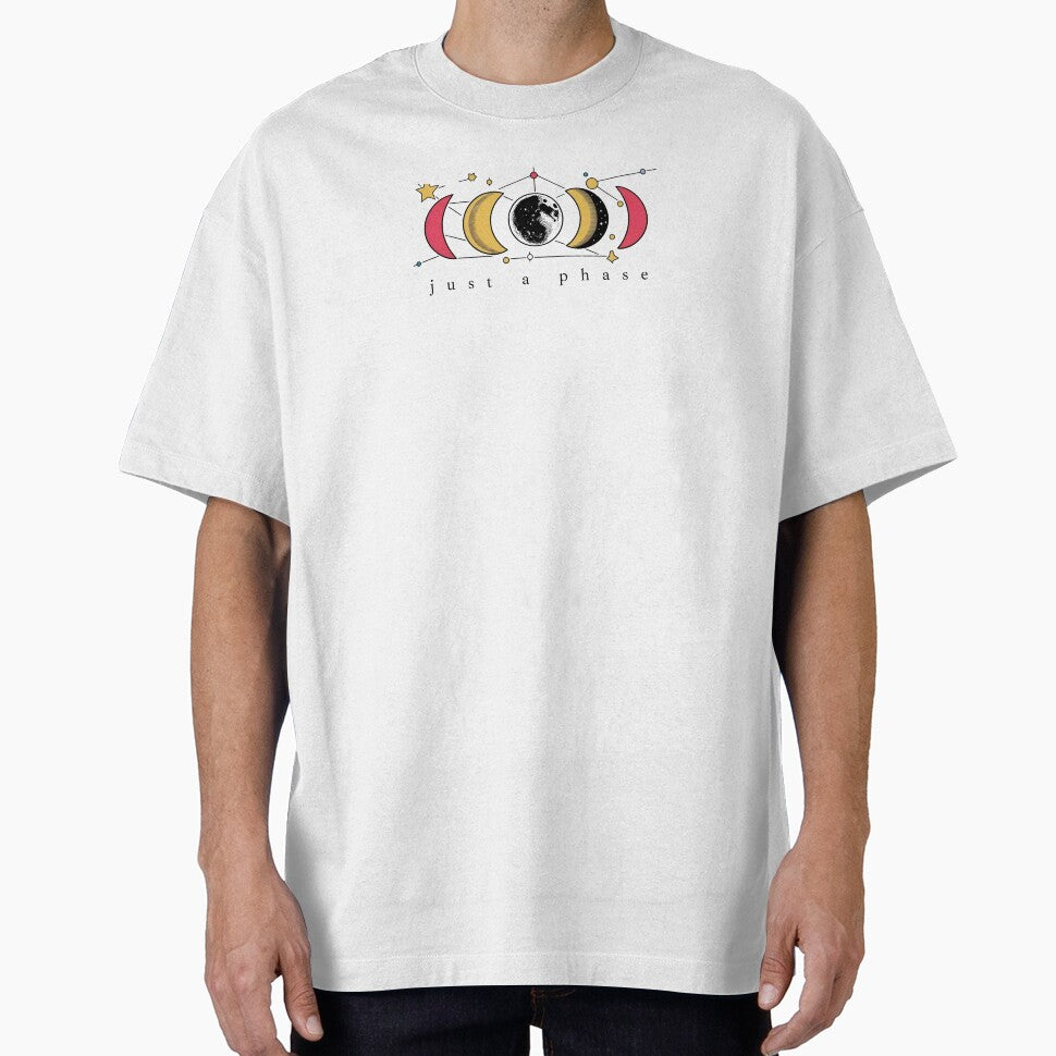JUST A PHASE: RETRO MOON PHASE DESIGN ASTERIC FOR MEN WOMEN by Miralspicks T-Shirts, Hoodie, Sweatshirt (Image 1)