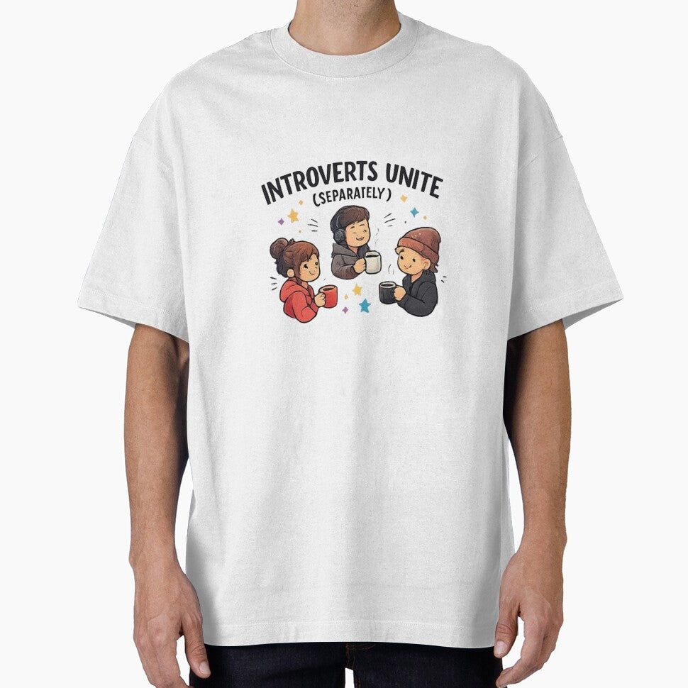 Introverts Unite (Separately) – Funny Introvert Humor Design by OutofOfficeWear T-Shirts, Hoodie, Sweatshirt (Image 1)