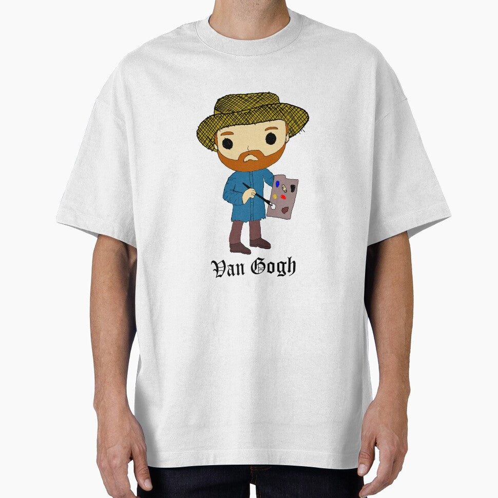 Vincent Van Gogh Cartoon by jhsells98 T-Shirts, Hoodie, Sweatshirt | BlankRebels.com (Image 1)