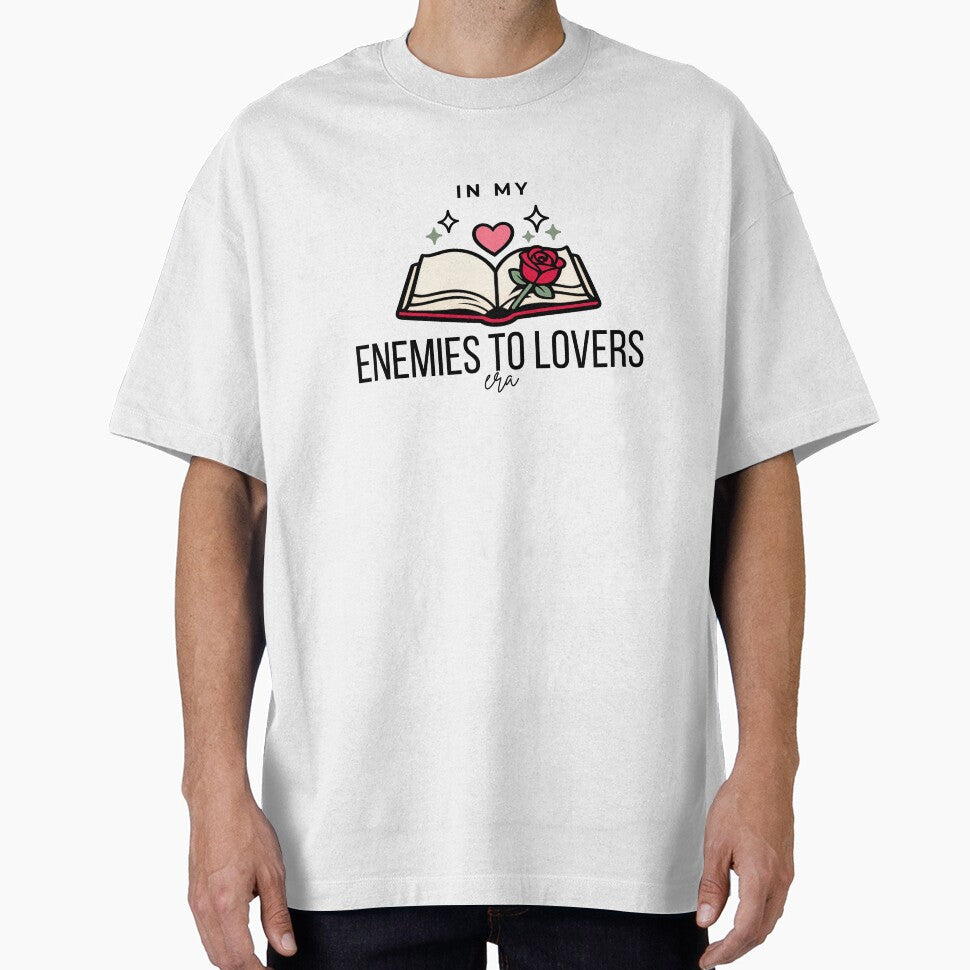 I'm In My Enemies to Lovers Era — Romance Trope Reader Sticker by Heather's Creative Apparel T-Shirts, Hoodie,... (Image 1)