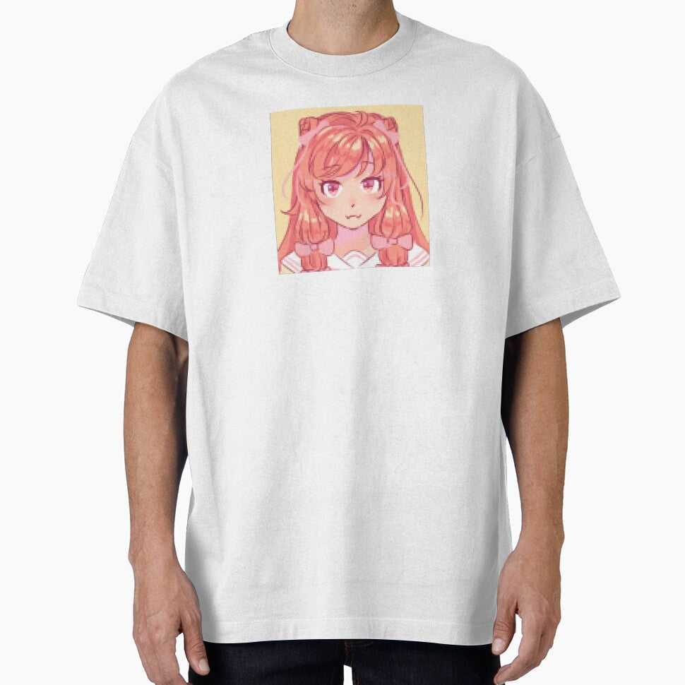 anime girl pixel art by Maho-901 T-Shirts, Hoodie, Sweatshirt | BlankRebels.com (Image 1)