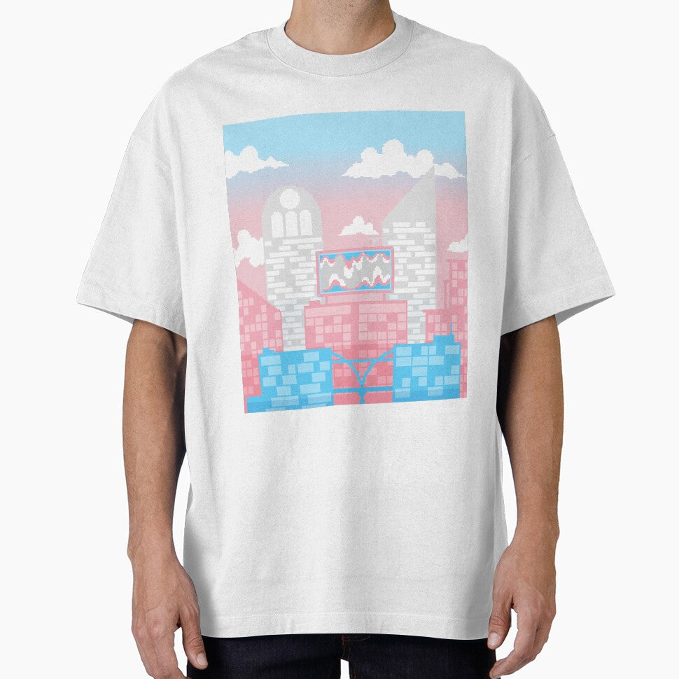 Pixel Trans Pride City T-Shirts, Hoodie, Sweatshirt