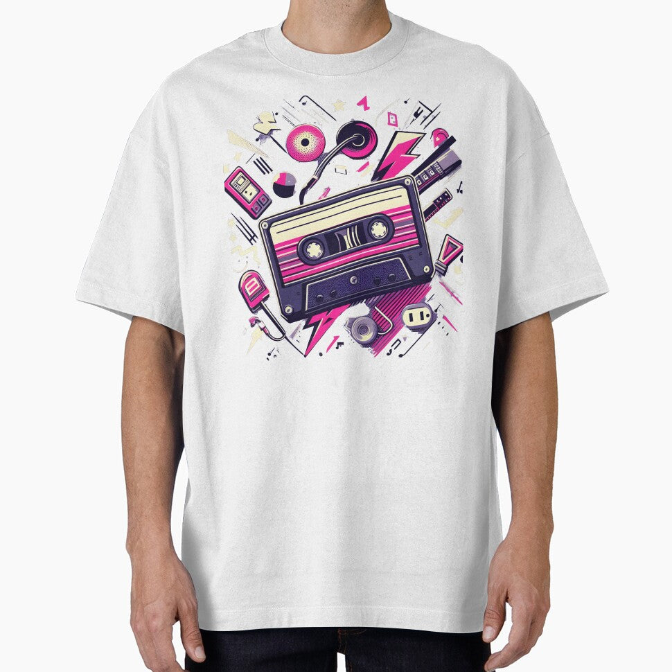 90's Retro Cassette by D-Dreamweaver T-Shirts, Hoodie, Sweatshirt | BlankRebels.com (Image 1)